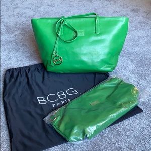 BCBG PARIS Purses. Set of two. Green.